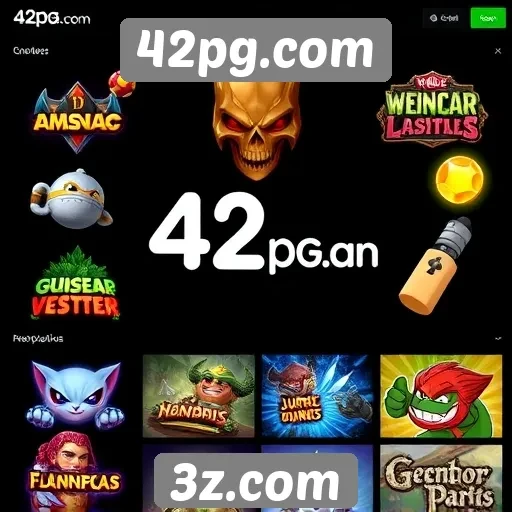 A diversidade de jogos disponíveis no 42pg.com